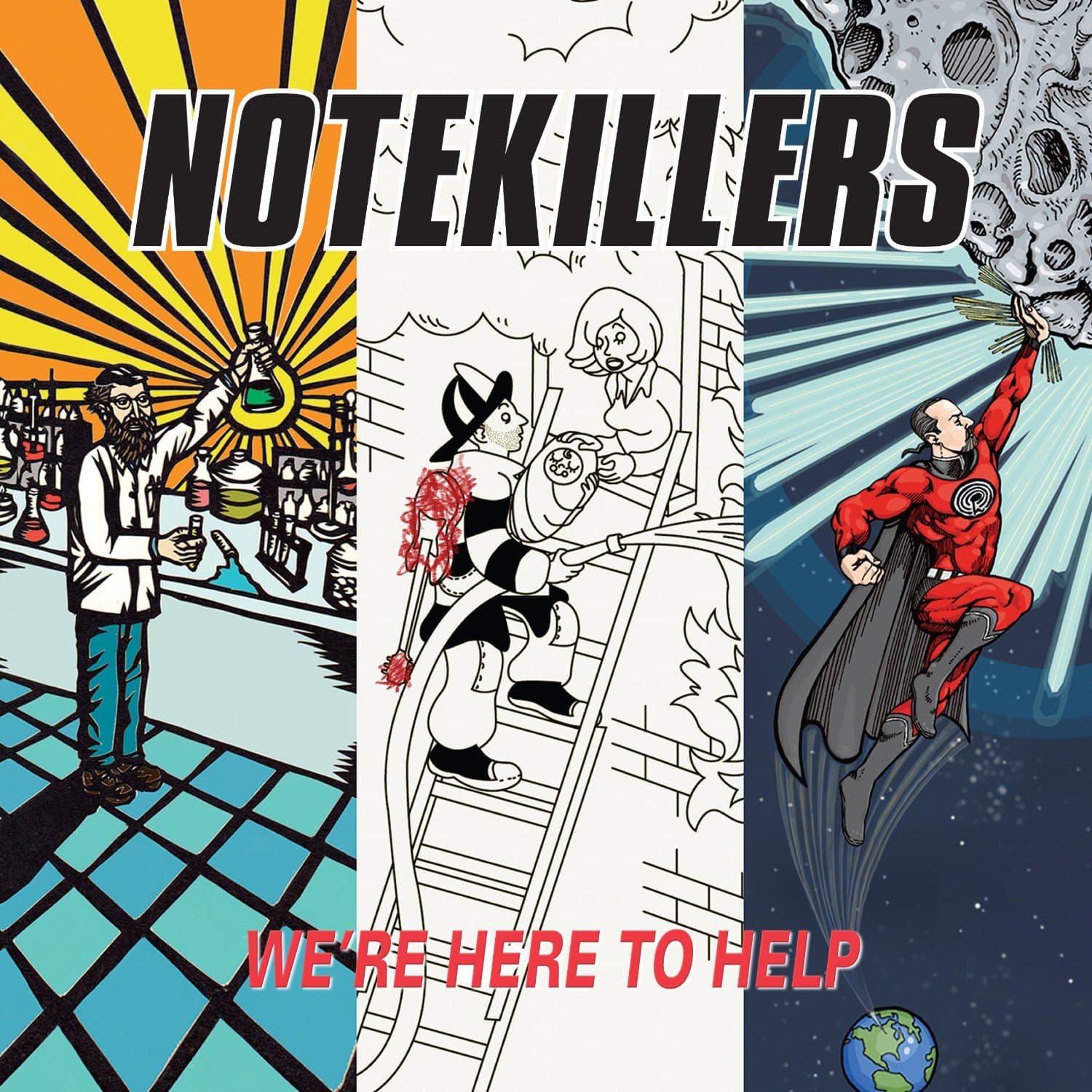Notekillers | We're Here To Help | LP| 760137999515